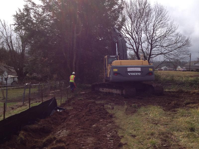 Whitmire Grading has started clearing and erosion control on the Cottages project in Brevard, NC